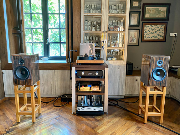 Alexandria Audio Monitor Loudspeaker Review Road to Bali, or Bali high-mids and lows... from a surprising newcomer within Indonesia. Review By Ric Mancuso