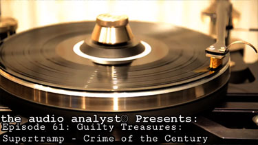 The Audio Analyst Episode 61 Guilty Treasures: Supertramp Crime of the Century.