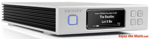 Aurender N100H Caching Network Streamer Plus X725 USB DAC / Amplifier