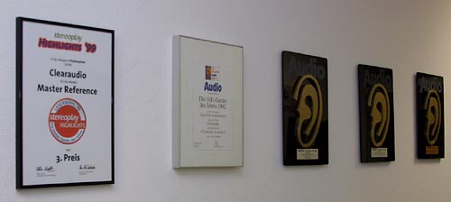 Various Clearaudio Awards