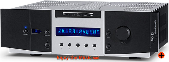 Balanced Audio Technology VK-33 Vacuum Tube Preamplifier