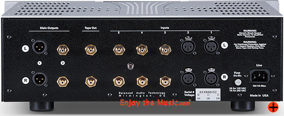Balanced Audio Technology VK-33 Vacuum Tube Preamplifier