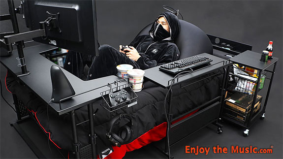 Bauhutte Audiophile, Home Cinema, DAW, And Gaming Bed