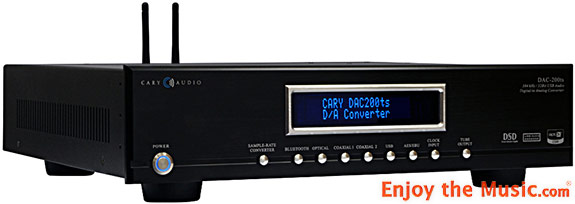 Cary Audio DAC-200ts Stereo DAC With Preamplifier