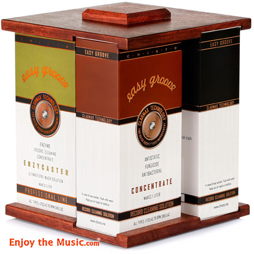 Chisto Easy Groove Solutions Concentrate, Virgin Concentrate, Extreme, Enzycaster, Concentrate, Spray & Wipe, Disk Analoguer, and Hi-End Show-Gloss Review By Tom Lyle