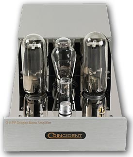 Coincident Speaker Technology 211PP Dragon Mk II Vacuum Tube Monoblock Amplifiers
