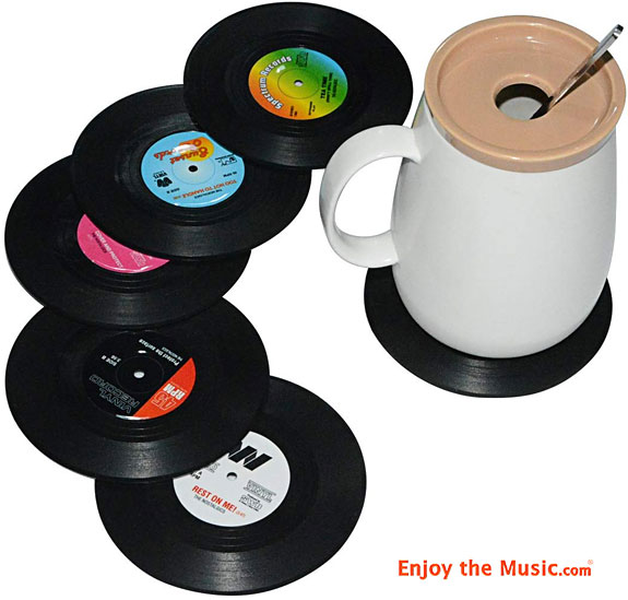 Drhob Vinyl Record Cup / Drink Coasters