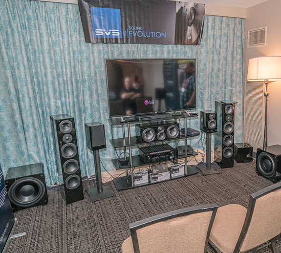SVS Immersive Sound System @ FLAX 2023 A great surround sound system for those with a more modest budget.