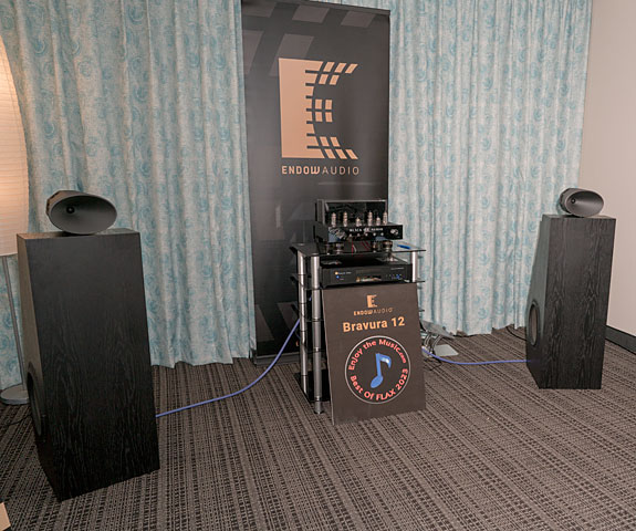 Endow Audio Two-For At the FIAE 2024 Enjoying music is fun, especially when you're well Endowed.