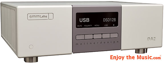 EMM Labs DA2 Digital-To-Analog Converter (DAC) Review
