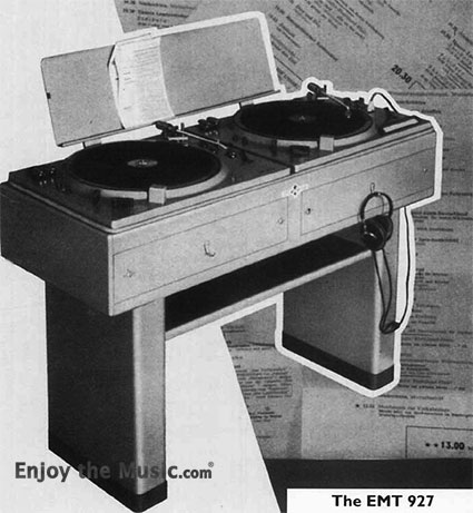The EMT927 And EMT930 Turntables Plus a variety of tonearms and other bits. Article By Heiner Jakobi