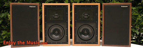 Falcon LS3/5A Classic Small Two-Way Monitor Reborn