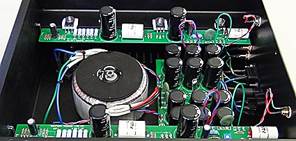 First Watt / Pass Labs SIT-2 Stereo Amplifier Inside