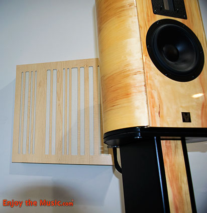 GIK 4A Alpha Panel Diffusors In Room