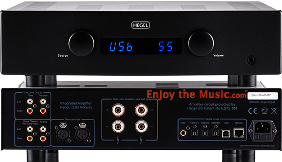 Hegel H160 Solid-State Stereo Integrated Amplifier With DAC