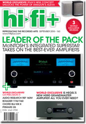 Hi-Fi+ Issue 163 September 2018