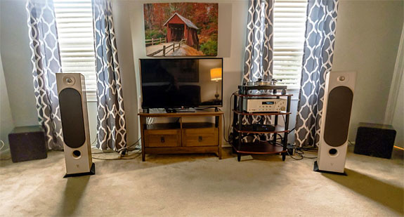 Complete System Review! Total System $5475! Featuring Focal Chora 826 speakers, Outlaw 2160 integrated amplifer, Bluesound NODE 2i Music Server, SVS SB 2000 active subwoofers, and Kimber Kables.