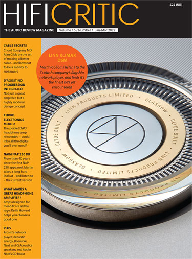 Remembering Max Townshend  --  HIFICRITIC Volume 16 Number 1 January / February / March 2022