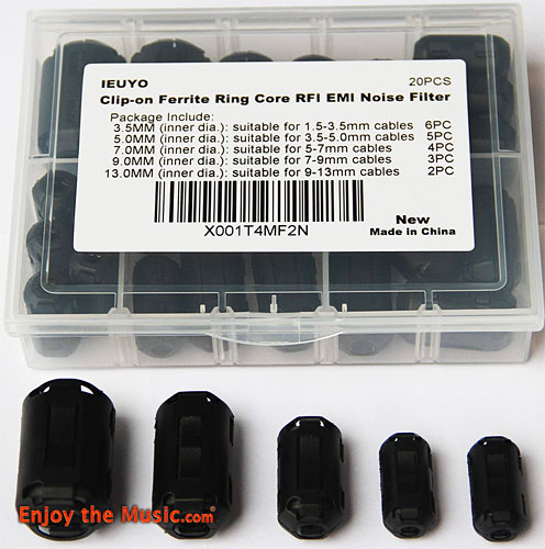 IEUYO Ferrite EMI / RFI Signal Noise Filters