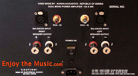 Karan Acoustics KA S 400 Amplifier & KA L Mk3 Preamplifier Review
