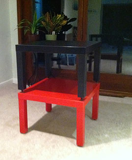 Ikea Lack Audio Rack