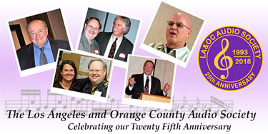 LA & OC Audio Society 25th Anniversary Gala