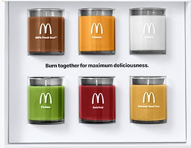 McDonald's Limited Edition Scented Candles