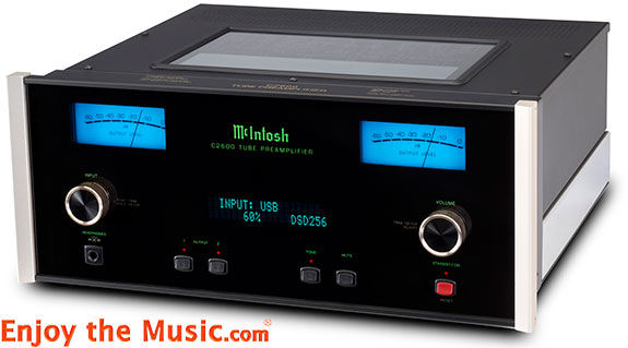 McIntosh C2600 Vacuum Tube Stereo Preamplifier Review