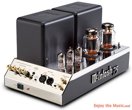McIntosh MC75 Monoblock Tube Amplifier Review