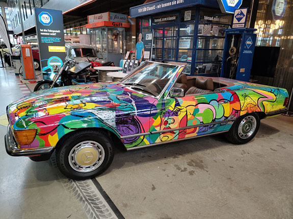 Motorworld M�nchen @ HIGH END 2023 Show Report Historic automobiles were only steps away from the show at M.O.C. HIGH END 2023 Show Report By Ray Chowkwanyun