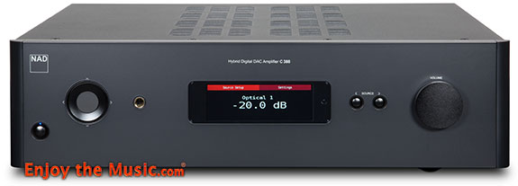 NAD C 388 Hybrid Streaming DAC, MM Phonostage And Amplifier Review