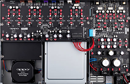 Oppo BDP-105 Inside