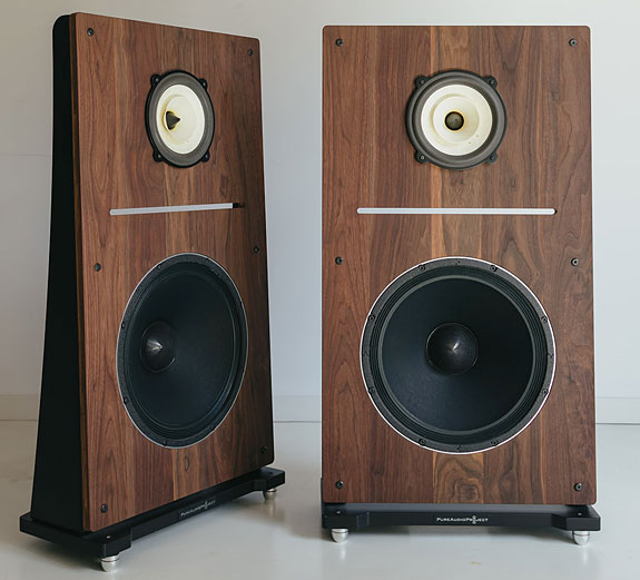 PureAudioProject Duet 15 Loudspeaker Review A benchmark performance open baffle loudspeaker. Review By Dr. Jules Coleman