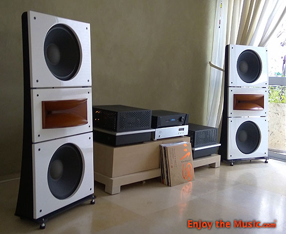 PureAudioProject Trio15 Horn1 Open Baffle Design Speaker Review