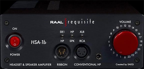 RAAL Requisite HSA-1b Headphone / Speaker Amplifier Review