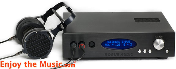 Rogue Audio RH-5 Headphone Amplifier and Stereo Preamplifier Review