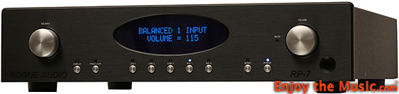Rogue Audio RP-7 Tube Preamplifier Review