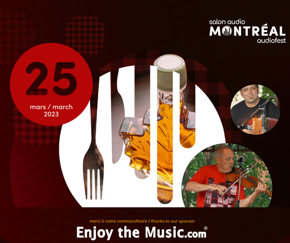 Enjoy the Music.com Sponsors The Salon Audio Montr�al Audiofest 2023