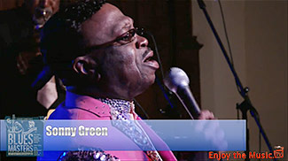 Sonny Green -- Blues Masters at the Crossroads 2014 Concert