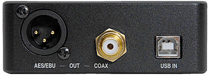 April Music Stello U3 Digital Converter Rear