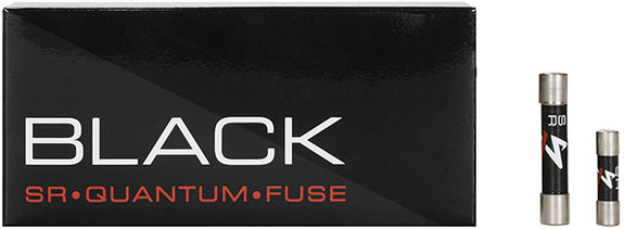 Synergistic Research Black Quantum Fuses & UEF Black Duplex Outlet
