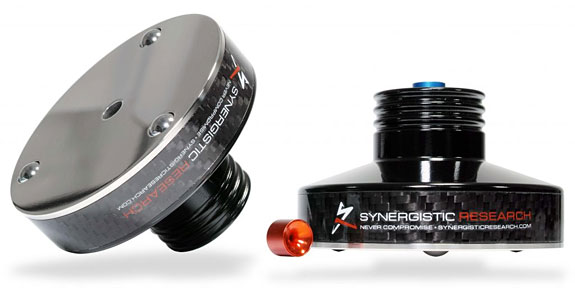 Synergistic Research UEF Record Weight Aspired to inspire. Review By Robert S. Youman Of Positive Feedback