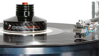 Synergistic Research UEF Record Weight Aspired to inspire. Review By Robert S. Youman Of Positive Feedback