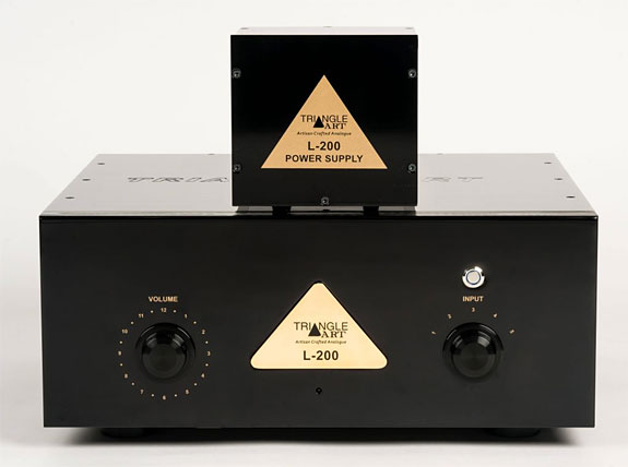 Triangle Art L-200 MK2 Stereo Vacuum Tube Preamplifier Review
