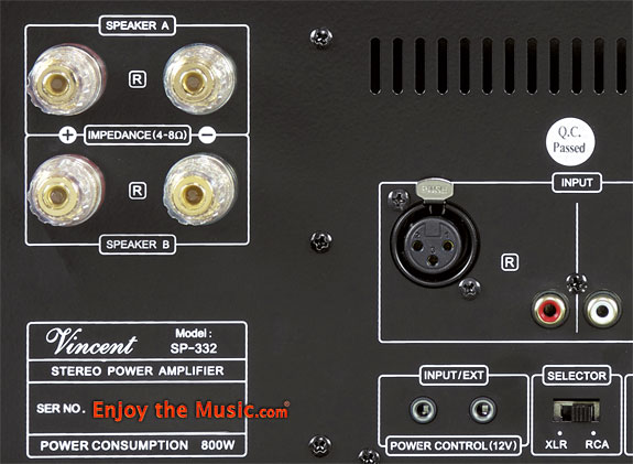 Vincent SP-332 Stereo Hybrid Power Amplifier Review